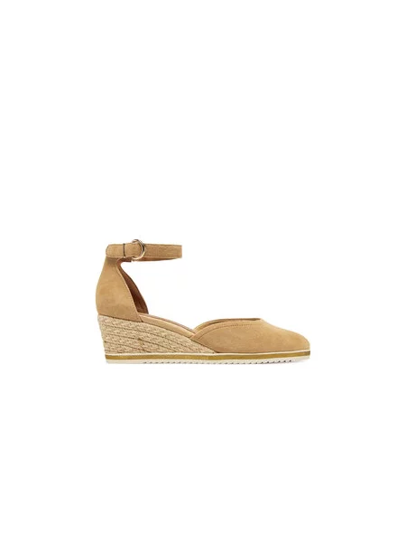 Tamaris Espadrilky Hnědá béžové