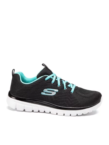 Sneakersy Skechers czarne