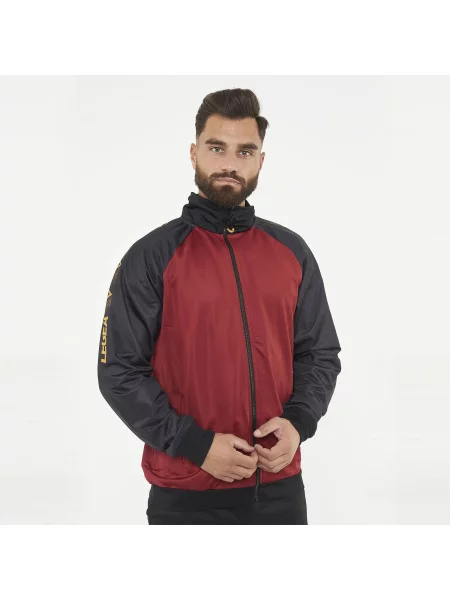 Kurtka sportowa z kapturem AUSTIN oversize czarna