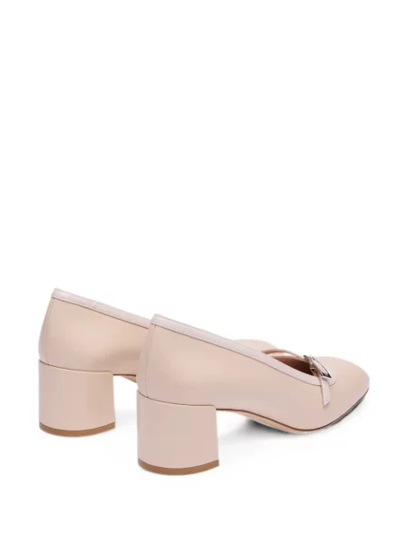 Pantofi cu toc Stuart Weitzman cu cataramă cu bretele