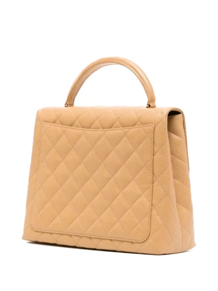 Top Chanel Pre-owned hnědý