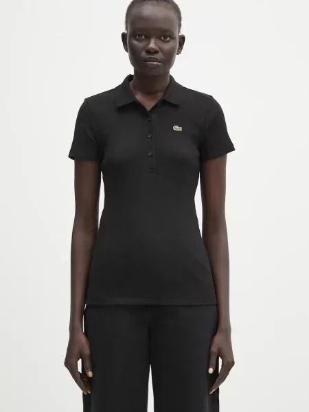 Lacoste polo de negru