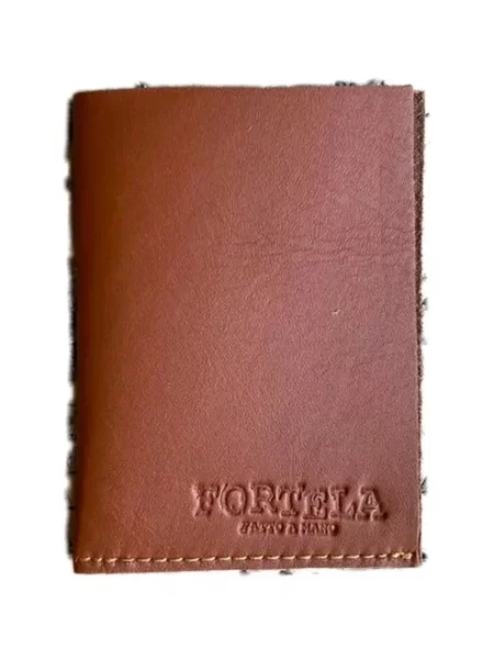 Portofel Fortela din piele maro