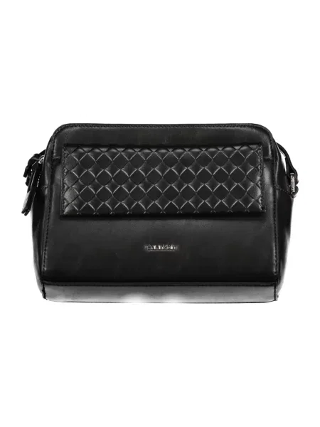 Pikowana mały torebka crossbody Calvin Klein czarna