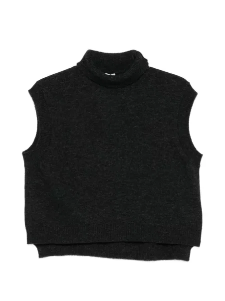 Sweter Rame bez rękawów czarny