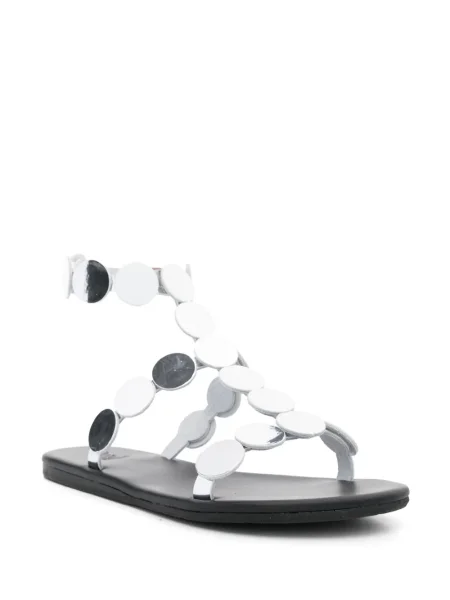 Sandale Ancient Greek Sandals argintiu