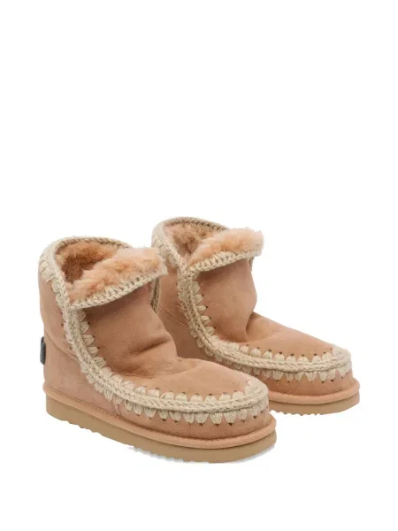Botine Mou din piele de căprioară