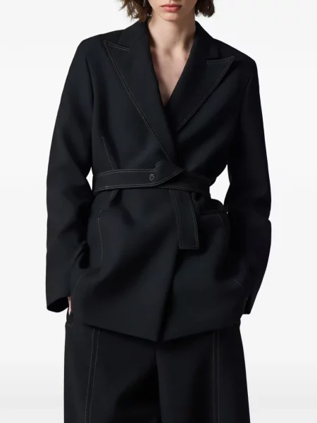 Cu centură top Paul Smith negru