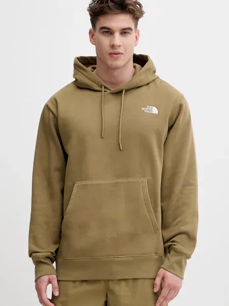 The North Face hanorac pentru bărbați cu Essential verde