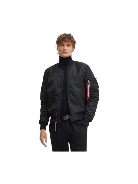 Kurtka bomber Alpha Industries czarny