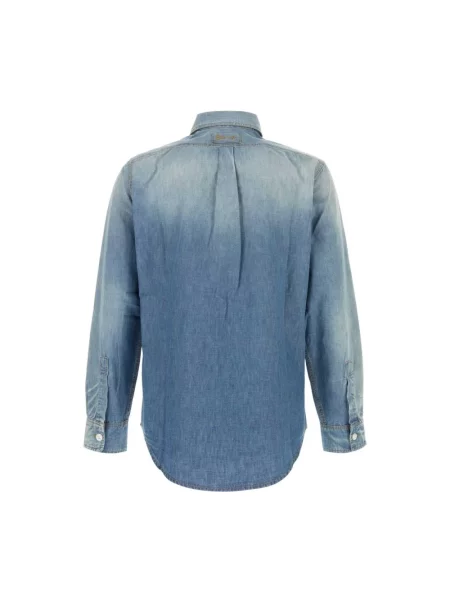 Koszula Givenchy casual niebieska