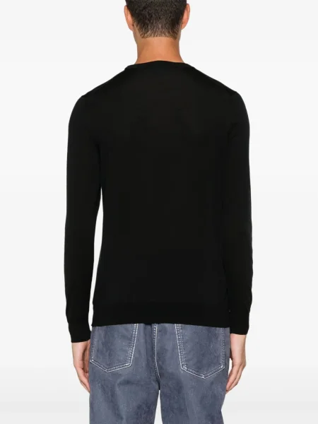 Pulover Kiton de lână negru