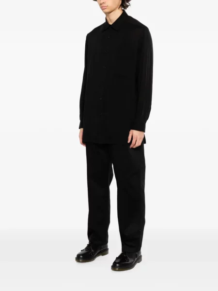 Cămașă Yohji Yamamoto lungă negru
