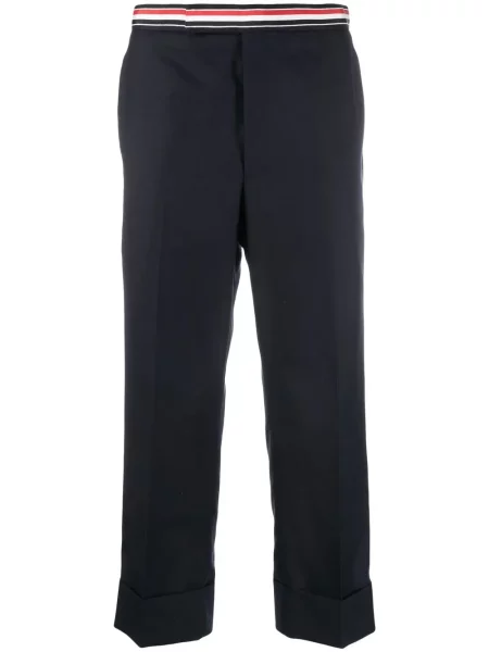 Cropp pantaloni Thom Browne albastru