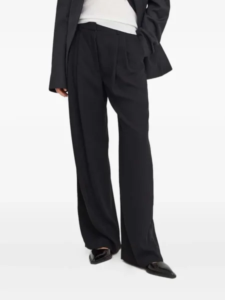 Plisirane hlače Day Birger Et Mikkelsen crna