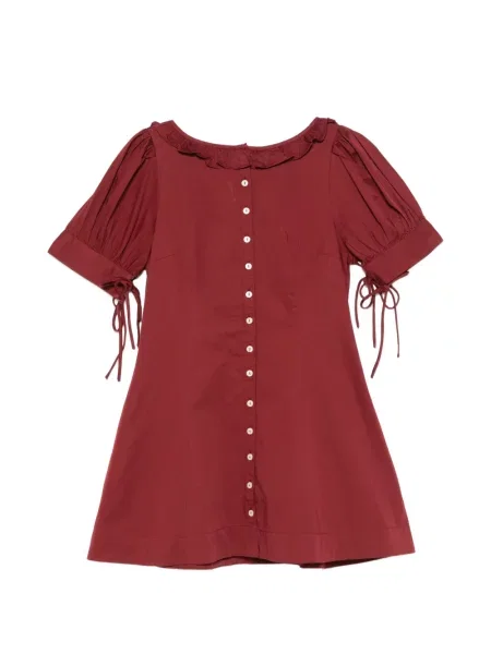 Rochie mini Damson Madder roșu