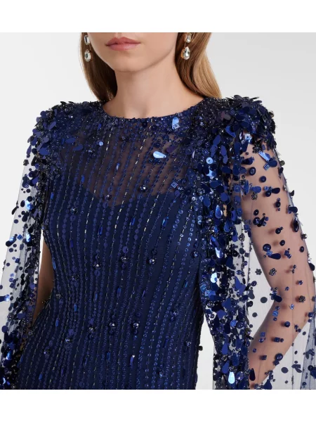 Rochie Jenny Packham albastru