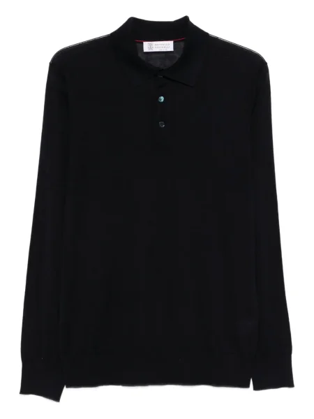 Polo Brunello Cucinelli albastru