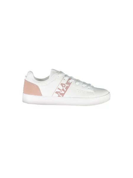 Sneakersy Napapijri skórzane białe