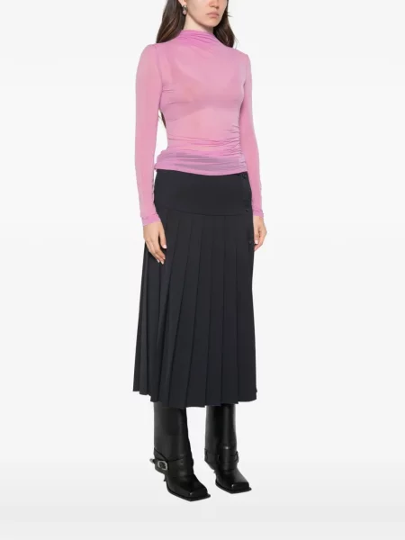 Top Patrizia Pepe drapat roz