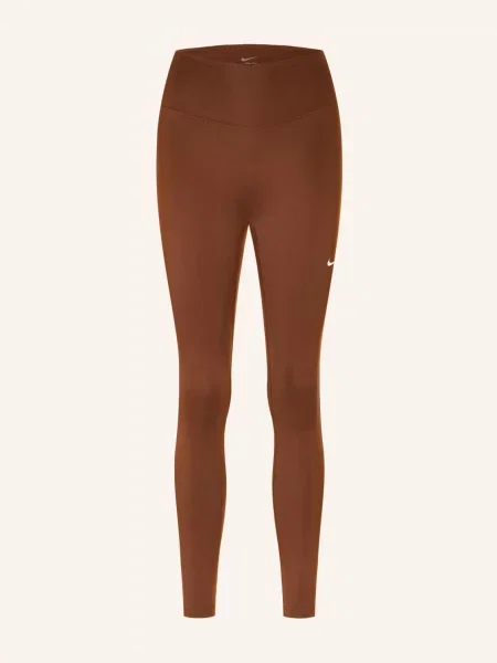 Nike Legginsy One braun brązowe