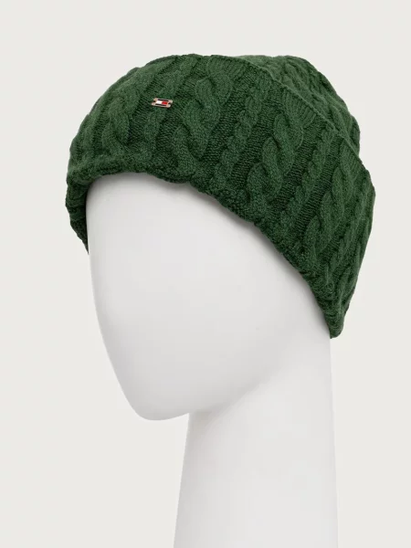 TOMMY HILFIGER Căciulă închis verde