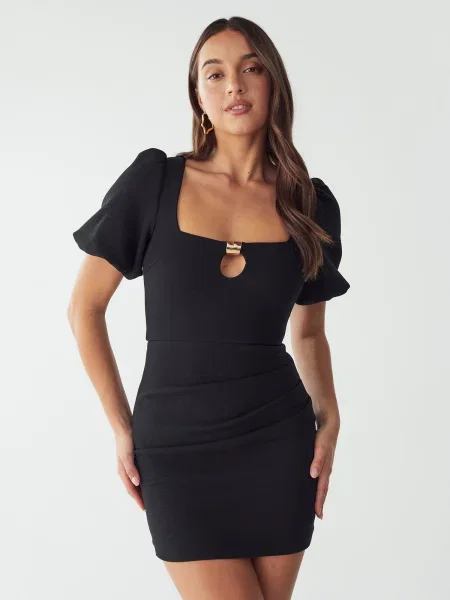 BWLDR Rochie de cocktail GOLDIE negru