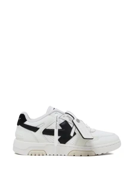 Sneakerși Off-white business alb