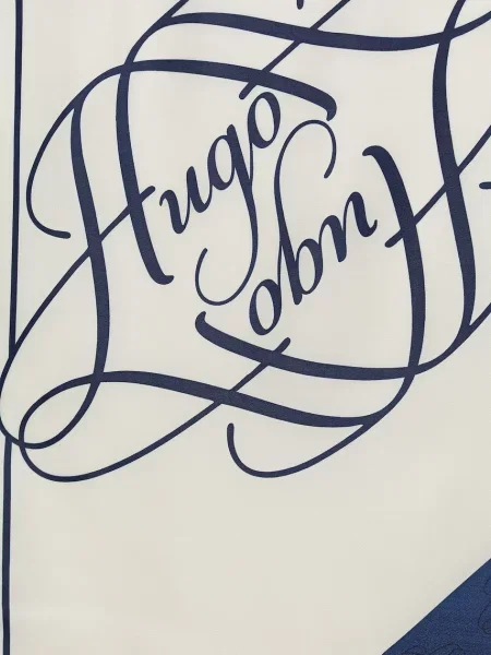 Fular Hugo albastru