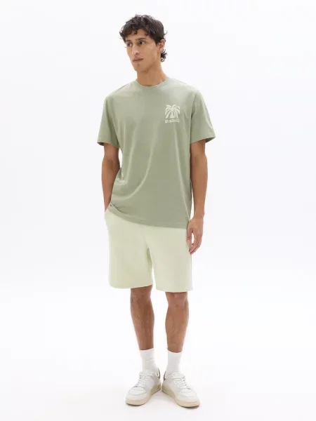 Pantaloni scurți Celio verde