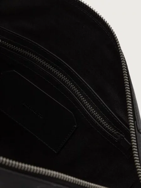 Кожаная сумка Allsaints