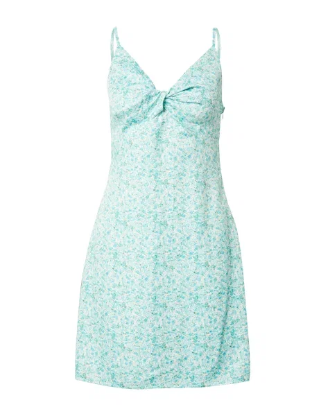 A LOT LESS Rochie de vară Lynn crem / deschis / verde iarbă albastru