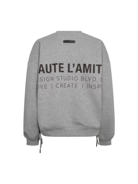Bluza z kapturem Haute L'amitié z kapturem szara
