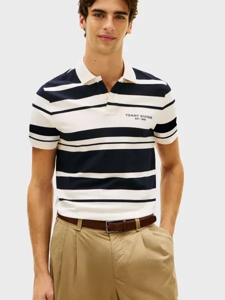 Поло Tommy Hilfiger в полоску