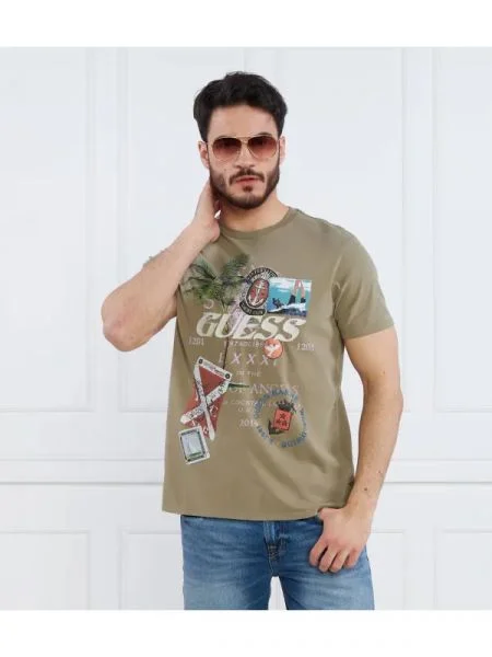 GUESS Tricou verde