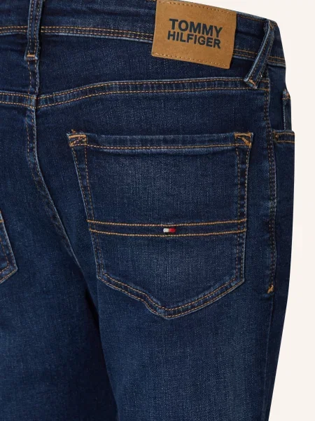Tommy Hilfiger Džíny Slim Fit darkused modré