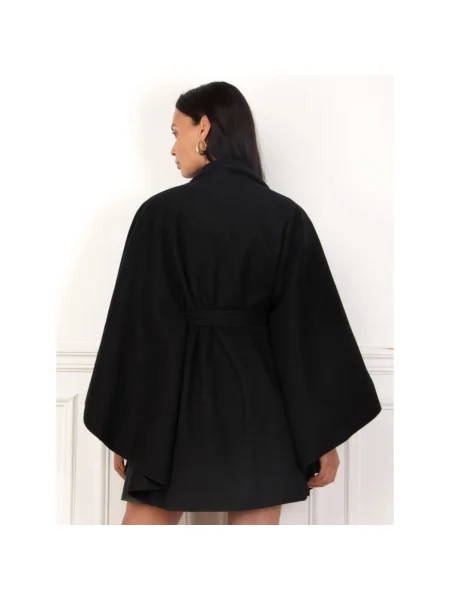Palton La Modeuse negru