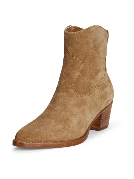 Lauren Ralph Lauren Cizme de cowboy HARPHER cămilă maro