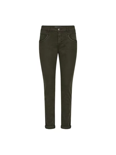 Skinny jeansy skinny Inwear zielone