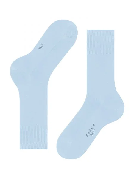 FALKE Nogavice Tiago / nebeško modra