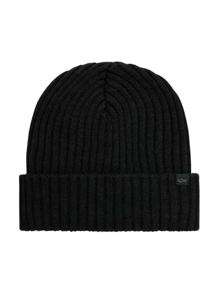 Paul&Shark czapka beanie wełniana czarna