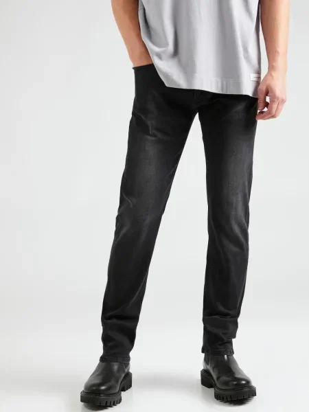 REPLAY Jeans GROVER închis gri