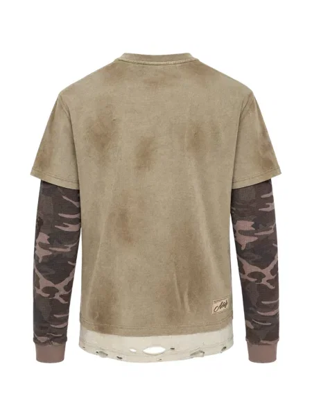 Tricou Andersson Bell zdrențuiți maro