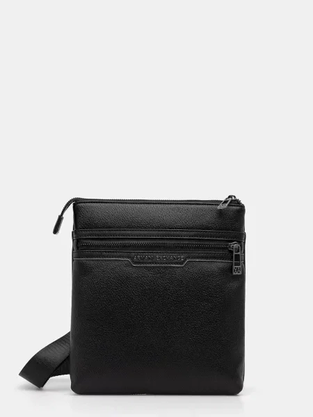 Geanta crossbody Armani Exchange fără toc negru