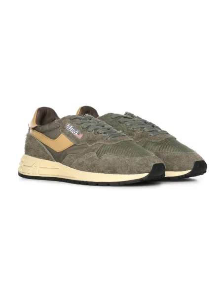 Sneakersy Autry skórzane zielone