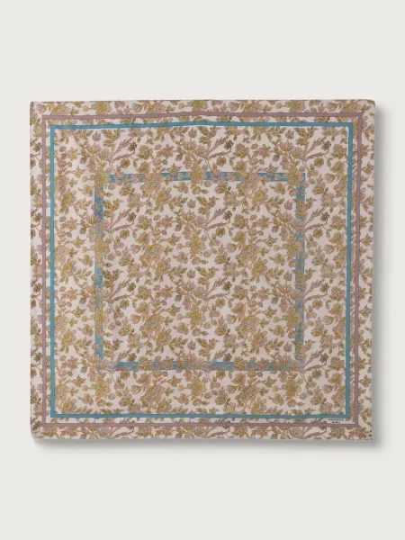 Weekend Max Mara apaszka jedwabna WKAONESTORING zielona