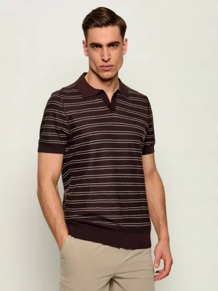 Tricou polo Boss Black negru