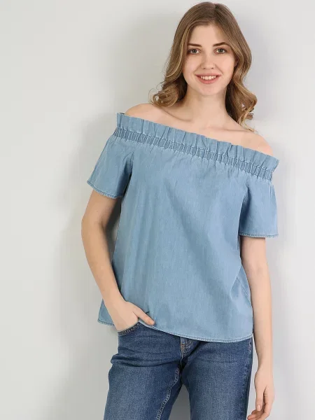 Сорочки Colin’s комбінований верх блакитний