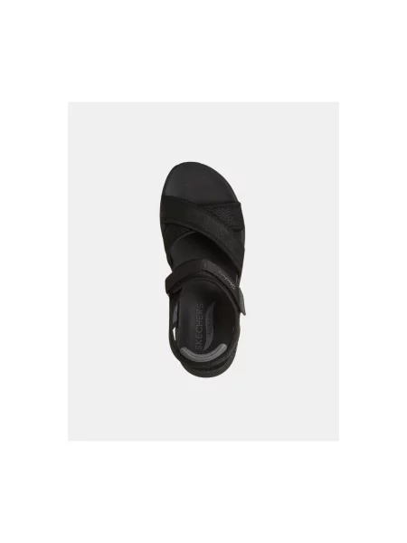 Sandále Skechers čierna