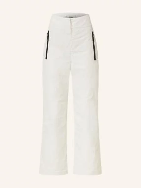 Fendi Lyžařské Kalhoty / krémová bílá